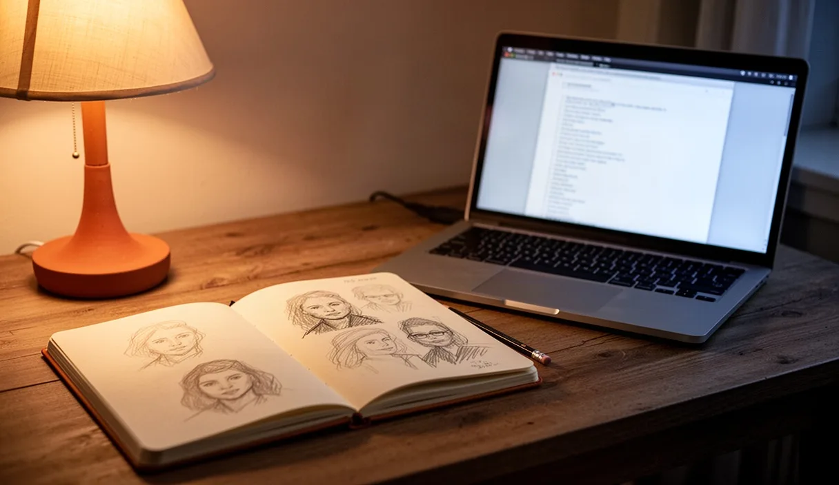 Building a Reference Library: Sketchbooks Versus Prompt Logs